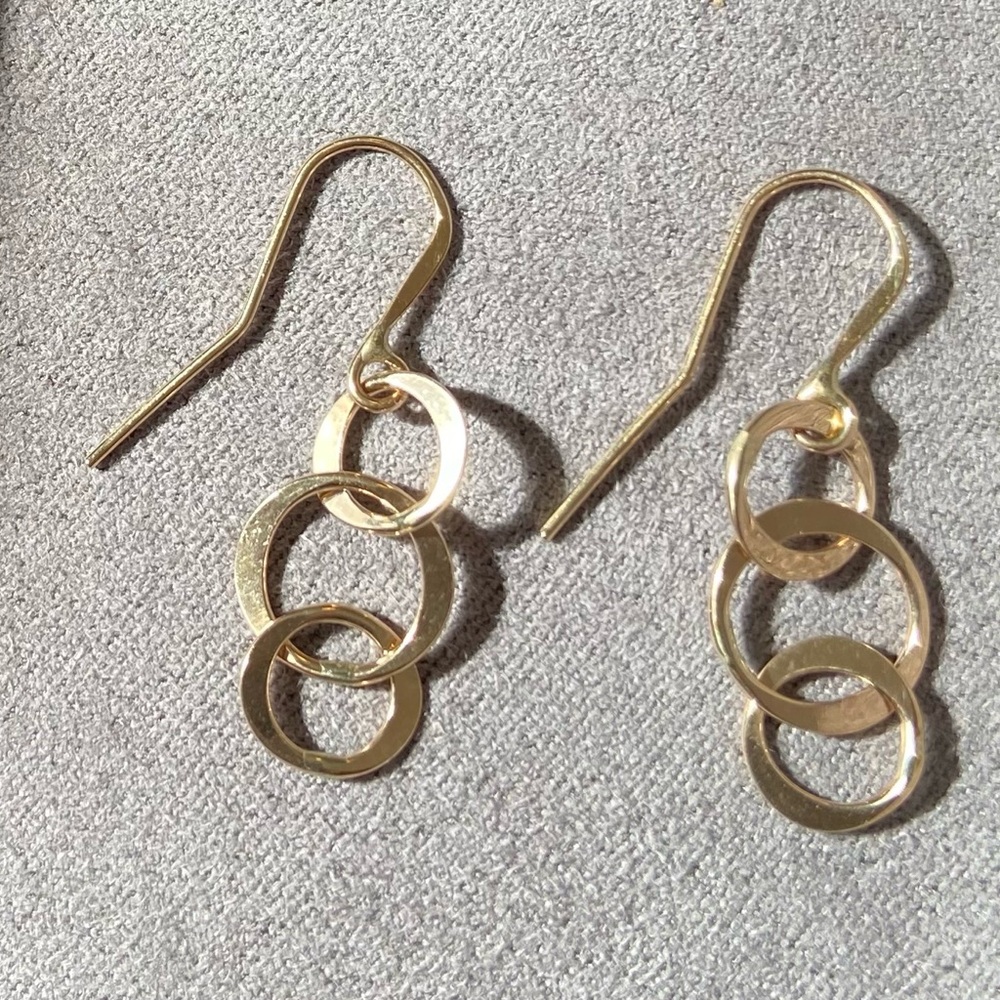 James Russell Goldsmiths and Silversmiths 14K Goldfilled Earrings